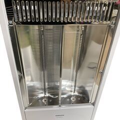 T6005 YAMAZEN 山善 カーボンヒーター DC-S0916 ホワイト 2016年製 動作確認済み 中古現状渡しの画像