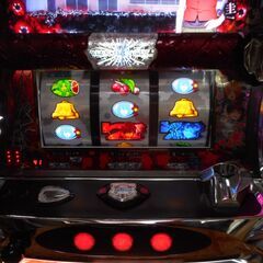 【中古美品】 パチスロ 実機 ひぐらしのなく頃に祭2 コイン不要機 家庭用100V 台キー 設定キー OIZUMIの画像