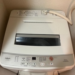 AQUA 洗濯機 6kgの画像