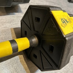【ダンベル2個セット】【9キロ】クリーニング済み【管理番号1112】野の画像