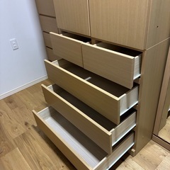 ニトリの壁面収納の画像