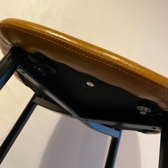 カウンターチェア4脚　ハワードバーチェア　キャメルの画像