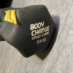 【ダンベル】【5キロ】クリーニング済み【管理番号1112】野の画像