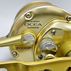 SHIMANO シマノ Scorpion スコーピオン OCEA JIGGER オシアジガ― 2000P 右ハンドル 両軸リール ベイトリール 釣具 フィッシング 釣り用品の画像