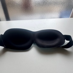 3D立体遮光アイマスク（ブルー）の画像