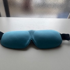 3D立体遮光アイマスク（ブルー）の画像