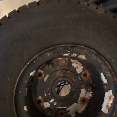 ジャイロ用リアタイヤホイール付き
の画像