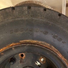 ジャイロ用リアタイヤホイール付き
の画像