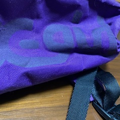 X-GIRL紫リュックの画像