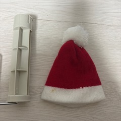 ダイソー　クリスマスグッズ　ぬい　帽子の画像