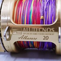 現状渡し ALUTECNOS アルテクノス Albacore アルバコア20 CCMチェーン 船用 手動リール フィッシング 船用リール 本体のみの画像