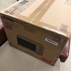 【ジャングルジャングルサカイ石津店】アイリスオーヤマ　電子レンジ 18L フラットテーブル IMB-F186　未使用品　シンプル　堺市 西区 東区 北区 南区 堺区 石津の画像