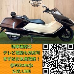 【動画あり】★ヤマハ マグザム250★ 実動 人気車種 SG21J型 FI インジェクション 水冷 4サイクル マジェスティ ビックスクーター 松本市の画像