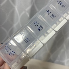 ダイソー　お薬ケース　ケースの画像