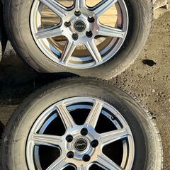 215/65R16 ブリヂストン BLIZZAK VRX2 2019年製 Zartアルミ 16×6.5J P.C.D 114.3×5H 4本セット アルファード ヴェルファイアーなどの画像