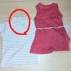 90センチ　４枚セット　長袖・チュニックの画像