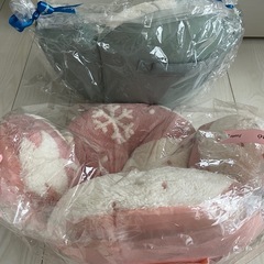 ミニサイズ　
ペア クッションの画像