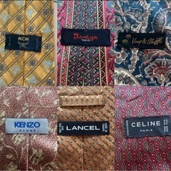 ネクタイセット 多色 デザイン豊富　7本セットの画像