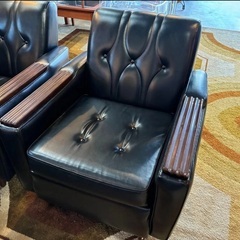 アンティーク/シングルソファ/ロビーチェア/応接チェア/インテリア/の画像