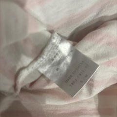 古着⑥　ピーチジョン  長袖　ボーダー　綿100の画像