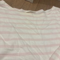 古着⑥　ピーチジョン  長袖　ボーダー　綿100の画像