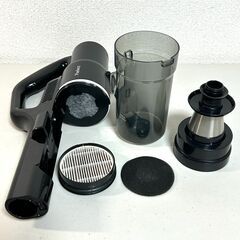 ヤマダ電機 掃除機 コードレス スティック クリーナー 美品 2023年製 Yselect YC-S50J バッテリー 新品同等 充電式 ブラック スタンド付き 動作確認済み 簡易 清掃済み YAMADA オリジナル mの画像