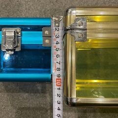 アクリル収納ケース アルミフレーム 3個セット - Studio NU-VU (スタジオヌーブ/西宮市/夙川)の画像