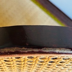 ラタン ロッキングチェア キッズサイズ　と　大人サイズ の画像