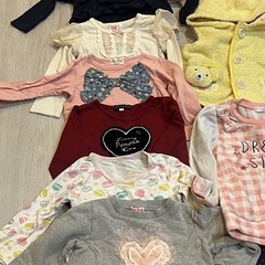 ❤️無料❤️女の子100cm秋冬10枚セットおまとめメゾピアノの画像