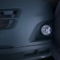 ハイエース　バンパー純正の画像