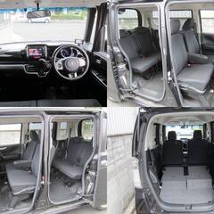 車検２年付き　N-BOXカスタム　純正フルエアロ　大型ハイトワゴン　広い　パワスラ　地デジＴＶ　Bカメラの画像