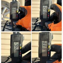 215/60R16　ダンロップ(DONLOP)  WINTERMAXX WM02 2020年製 アルミ 16×6.5J P.C.D 114.3×5H ノア ヴォクシーなど スタッドレスタイヤ　４本の画像