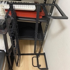 キッチンシンク上　収納ラックの画像