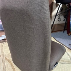 ●リクライニング座椅子●ブラウンの画像