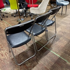 A1747🌟SALE‼️3点セット折りたたみ椅子🌟の画像