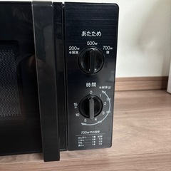 Haier JM-17J -60ブラック電子レンジ
の画像
