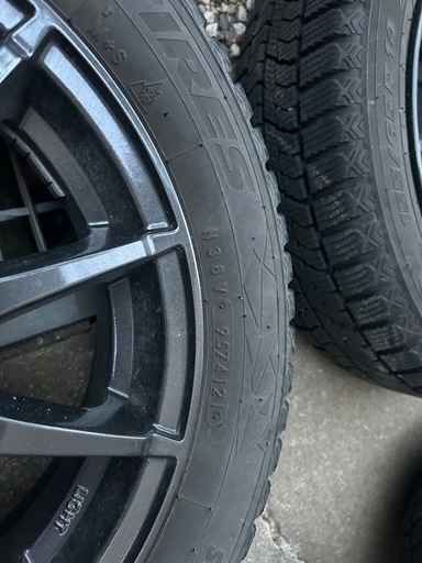 155/65R14 スタッドレスタイヤ　14インチ ホイールセット