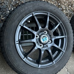 155/65R14 スタッドレスタイヤ　14インチ ホイールセットの画像