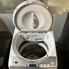 O 2511-286 SHARP洗濯機8.0 動作確認済み　キズ汚れ有りの画像