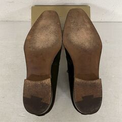 CRISPIN 8 1/2 外羽根 プレーントゥー スエード チャッカブーツ シューキーパー付 コレクション 高級革靴 メンズシューズ Y2406の画像