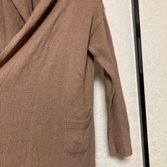 aK)ロングカーディガンＭの画像