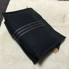 正規品 エルメス フールトゥ クラッチバッグ PM ブラック/グレー 良品の画像