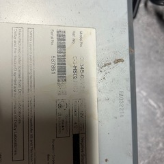 トヨタ純正　カーナビ　NHZN-X62G　の画像