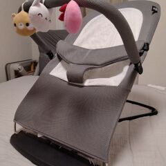 Smart Angel ベビーバウンサー（グレー）の画像