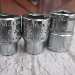 スナップオン Snap-on FSM8I～10I 14I ソケット3点セット 中古品 14/10/8mm 【ハンズクラフト宜野湾店】の画像