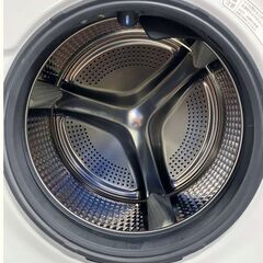 高年式!2021年製! アクア コンパクトドラム式洗濯乾燥機 洗濯12kg/乾燥6kg ヒートポンプ AQW-DX12M 中古家電 店頭引取歓迎 R10159の画像