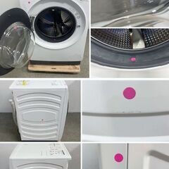 高年式!2021年製! アクア コンパクトドラム式洗濯乾燥機 洗濯12kg/乾燥6kg ヒートポンプ AQW-DX12M 中古家電 店頭引取歓迎 R10159の画像