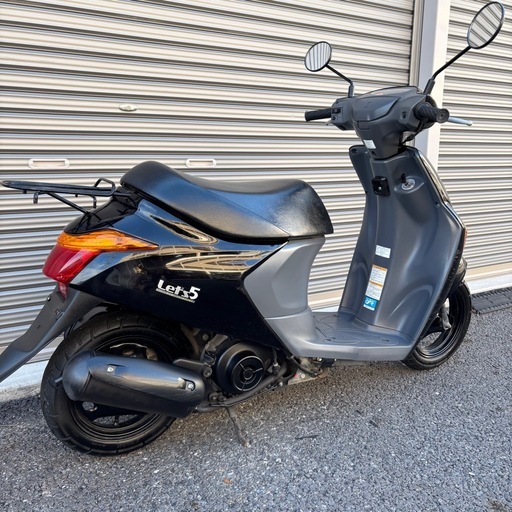 506.高年式FI車両 レッツ5 バッテリー、リアタイヤ新品 千葉県柏市