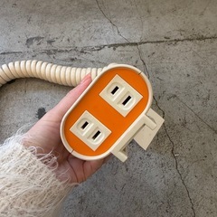 パナソニック スプリング式延長コード 2口の画像