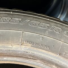 185/65R15  TOYO OBSERVE GIZ2 16インチ　スタッドレス 4本セットの画像